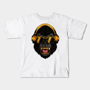 Grilla - Gorilla DJ Kids T-Shirt